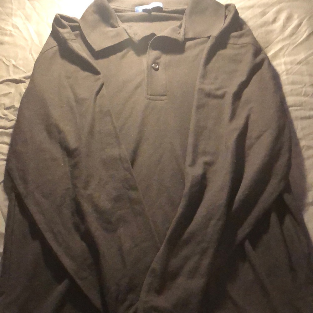 Black dress shirt
